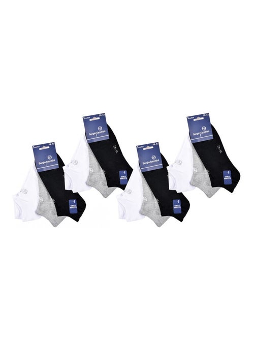 Heren sokken SNEAKER SERGIO TACCHINI - Set van 12 - Kiabi