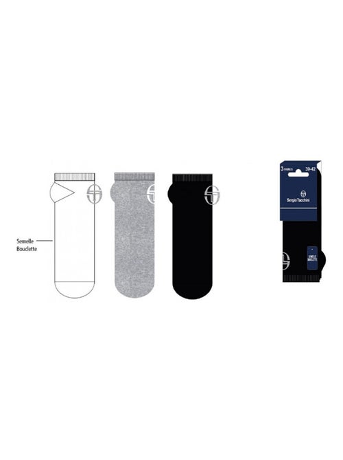 Heren sokken SNEAKER SERGIO TACCHINI - Set van 12 - Kiabi