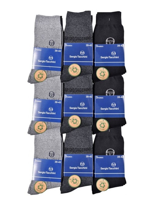 Heren sokken VILLE SERGIO TACCHINI - Set van 18 - Kiabi Heren sokken VILLE SERGIO TACCHINI - Set van 18 - Kiabi