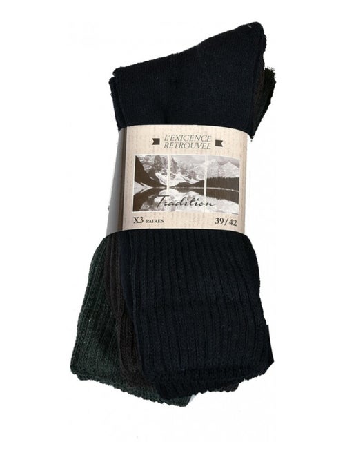 Heren sokken zomer comfort - Set van 3 paar - Kiabi