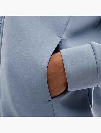Heren sportieve hoodie met volledige rits
