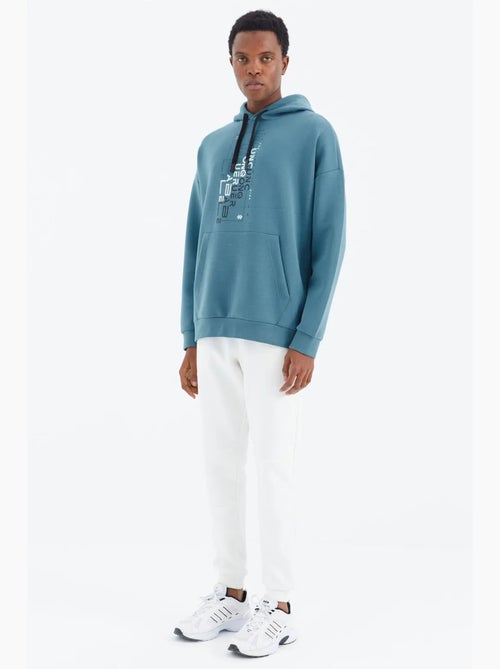 Heren sweatpants met relaxed fit van fleece tommy - Kiabi Heren sweatpants met relaxed fit van fleece tommy - Kiabi