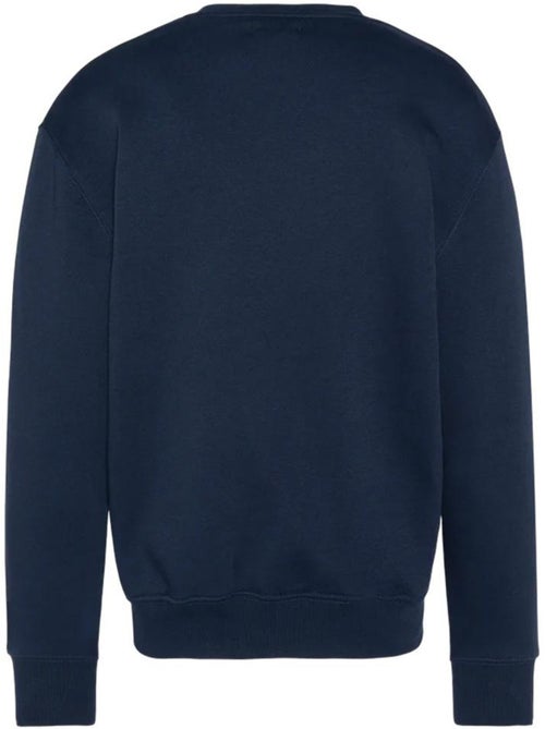 Heren Sweatshirt Marineblauw Schott met Print - Kiabi Heren Sweatshirt Marineblauw Schott met Print - Kiabi