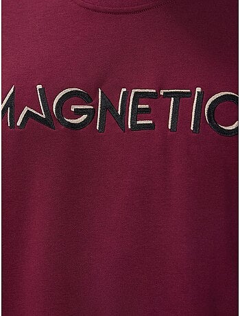 Heren sweatshirt met print en ronde hals tommy