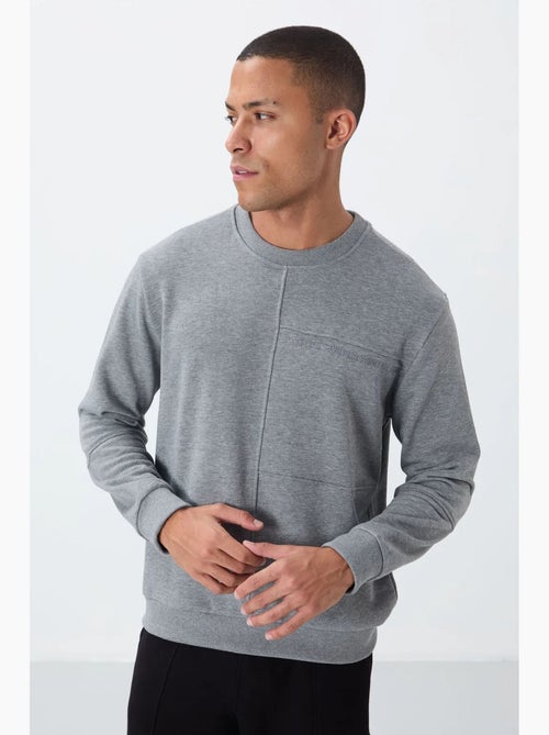 Heren sweatshirt met ronde hals tommy - Kiabi Heren sweatshirt met ronde hals tommy - Kiabi