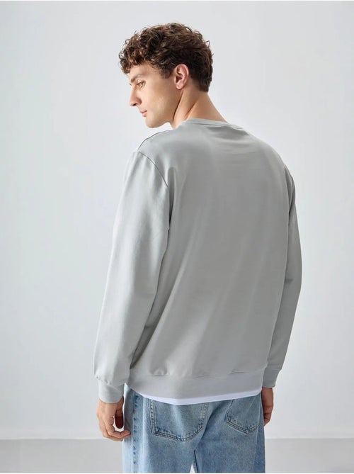 Heren sweatshirt met ronde hals tommy - Kiabi Heren sweatshirt met ronde hals tommy - Kiabi