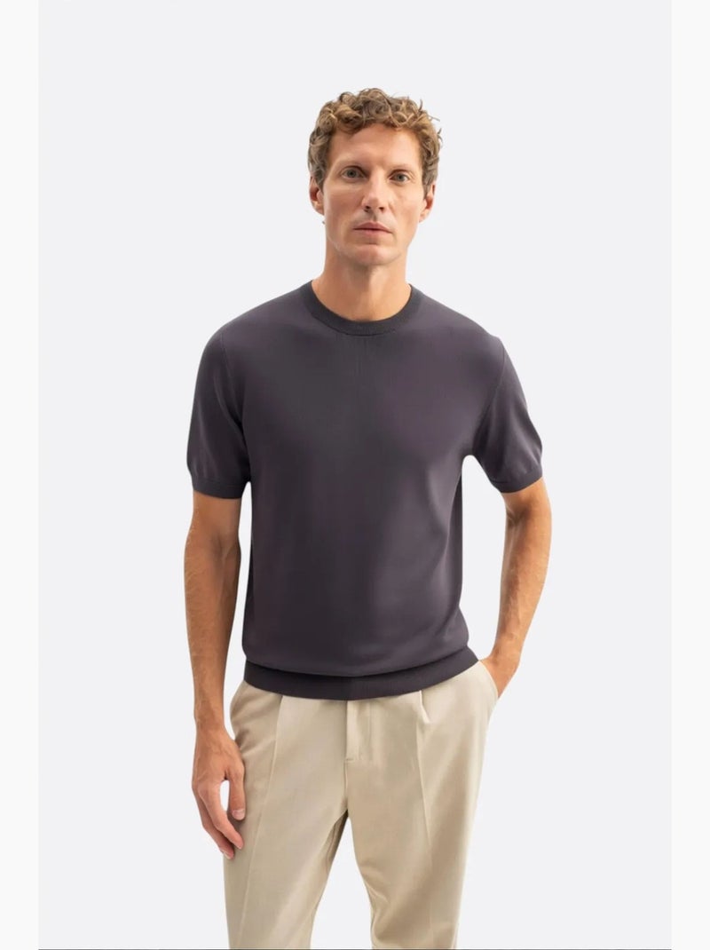 Heren t-shirt giesto Grijs Zwart - Kiabi