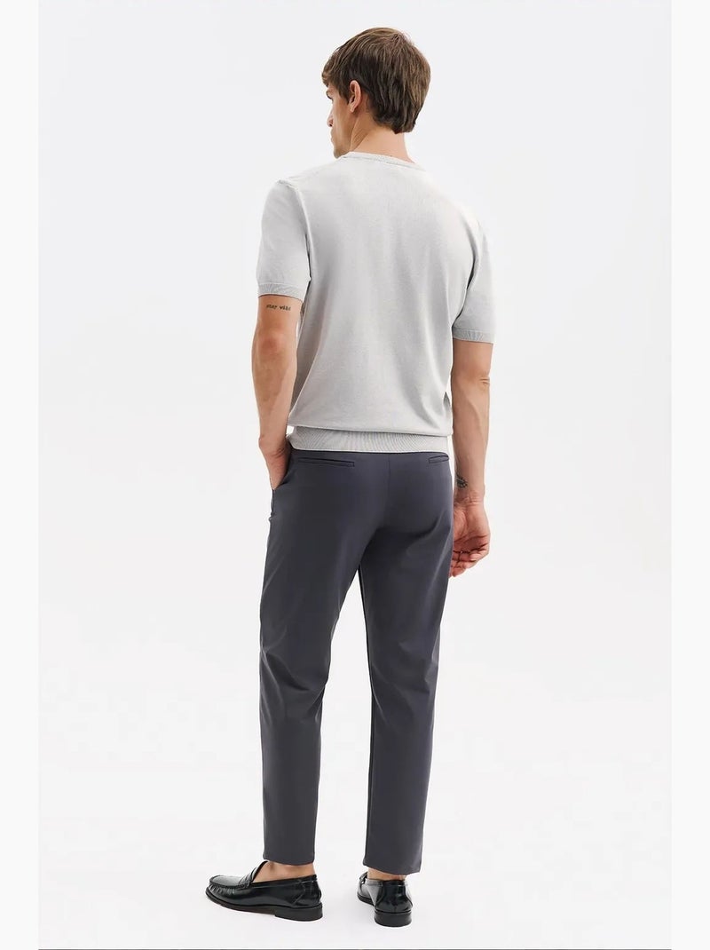 Heren t-shirt giesto Lichtgrijs - Kiabi