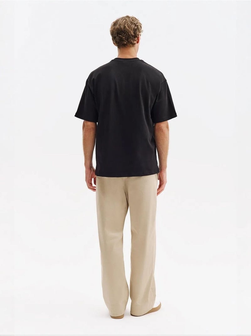 Heren t-shirt giesto Zwart - Kiabi