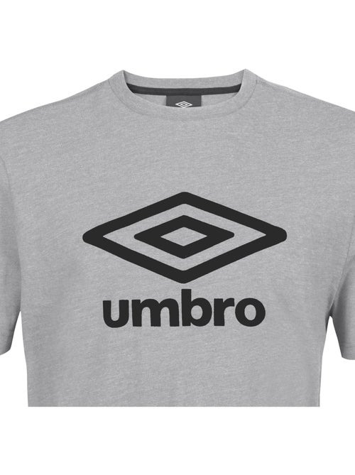 Heren t-shirt met ronde hals, gemêleerd katoen (160 g/m²) met bedrukt logo 729281 - Kiabi Heren t-shirt met ronde hals, gemêleerd katoen (160 g/m²) met bedrukt logo 729281 - Kiabi
