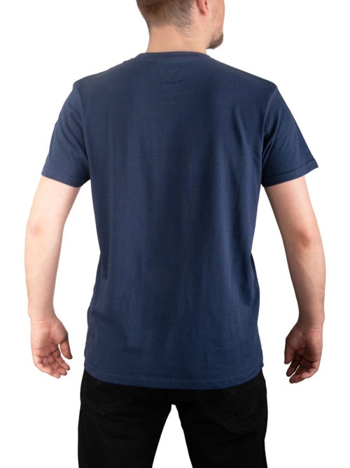 Heren t-shirt van 140 g/m² jersey met de tekst "let's go" op de voorkant. - Kiabi Heren t-shirt van 140 g/m² jersey met de tekst "let's go" op de voorkant. - Kiabi