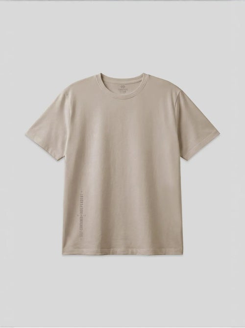 Heren t-shirt van katoen en elastaan tommy - Kiabi Heren t-shirt van katoen en elastaan tommy - Kiabi