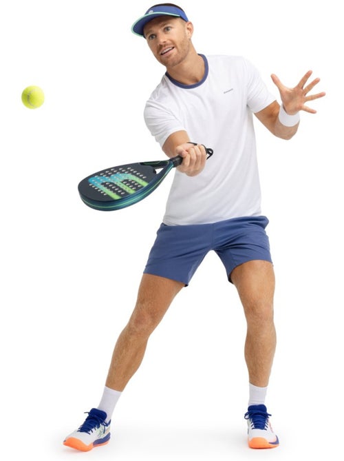 Heren technisch padelshirt met korte mouwen - Kiabi
