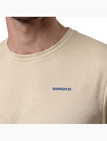 Heren technisch tennisshirt met korte mouwen