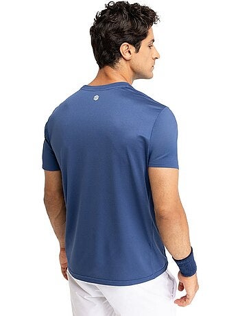 Heren technisch tennisshirt met korte mouwen