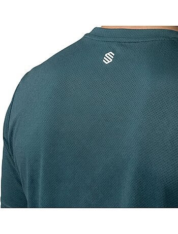 Heren technisch tennisshirt met korte mouwen