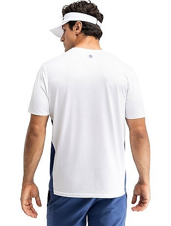 Heren technisch tennisshirt met korte mouwen