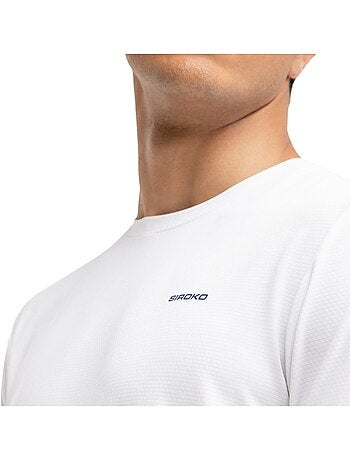 Heren technisch tennisshirt met korte mouwen
