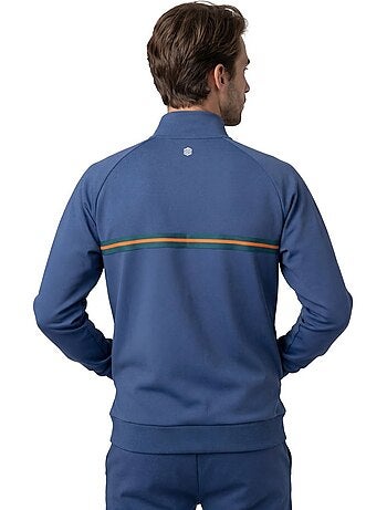 Heren tennissweatshirt met halve rits