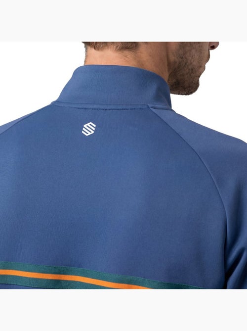 Heren tennissweatshirt met halve rits - Kiabi
