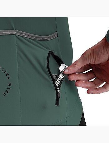 Heren thermisch wielershirt