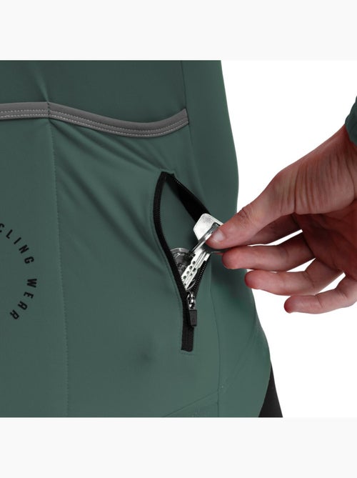 Heren thermisch wielershirt - Kiabi