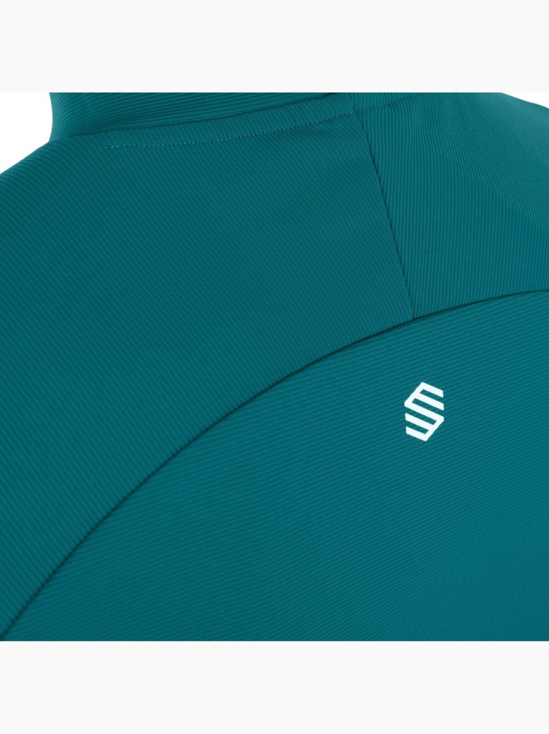 Heren trailrunning ondershirt met lange mouwen Blauw - Kiabi