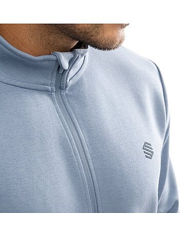 Heren training sweatshirt met halve rits