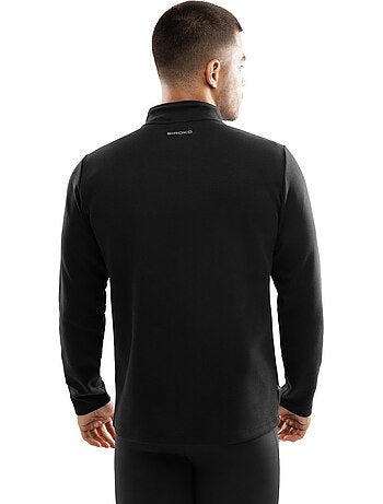Heren training sweatshirt met halve rits