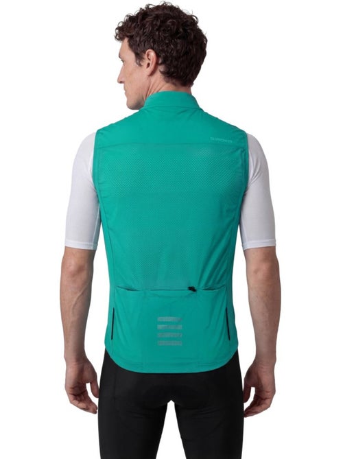 Heren ultralichte winddichte fietsvest - Kiabi