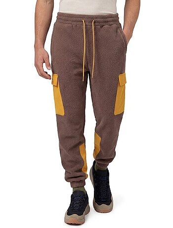 Heren wandel fleece cargobroek