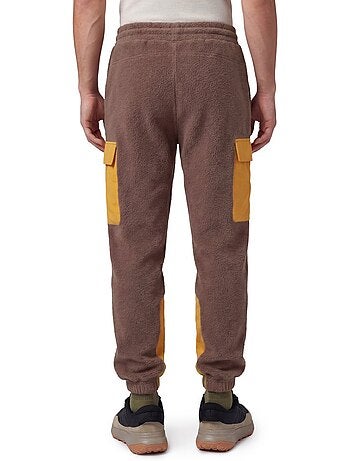 Heren wandel fleece cargobroek