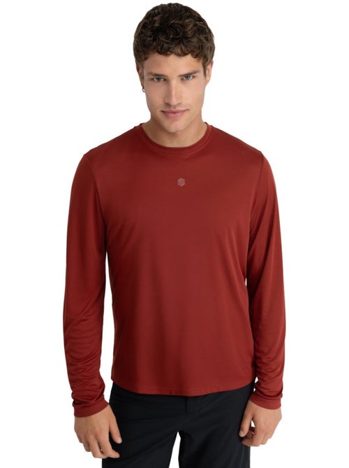 Heren wandel t-shirt met lange mouwen - Kiabi