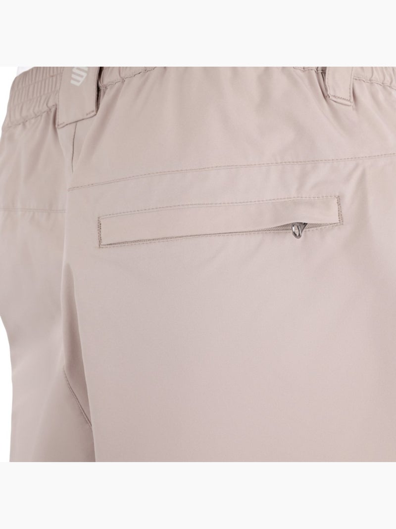 Heren waterafstotende wandelshort Beige - Kiabi