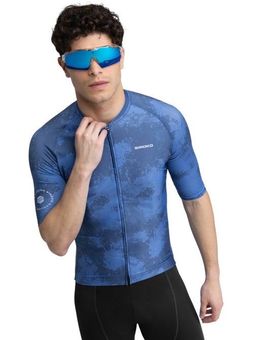 Heren wielershirt korte mouw - Kiabi