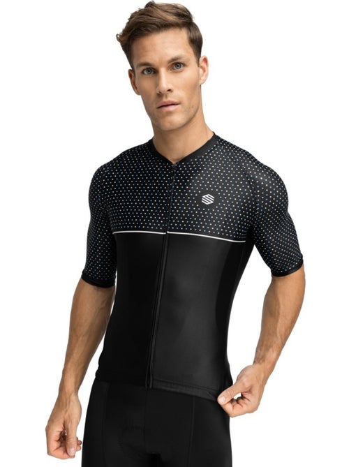 Heren wielershirt korte mouw - Kiabi