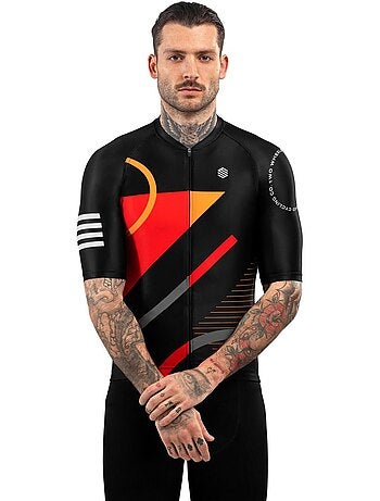 Heren wielershirt korte mouw