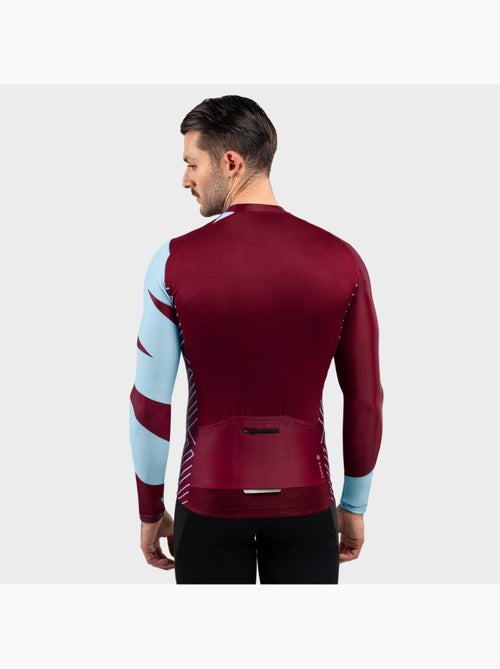 Heren wielershirt lange mouw - Kiabi