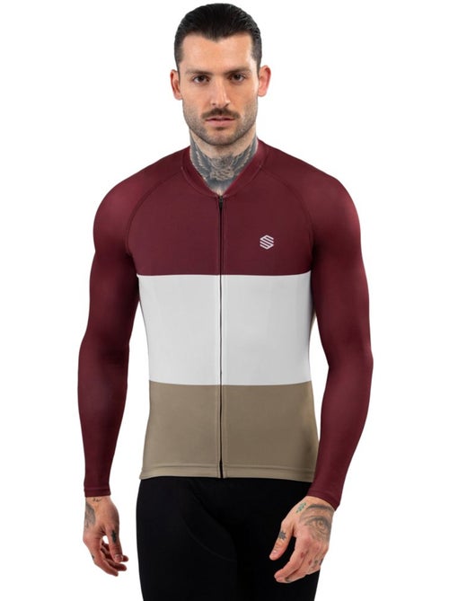 Heren wielershirt lange mouw - Kiabi Heren wielershirt lange mouw - Kiabi