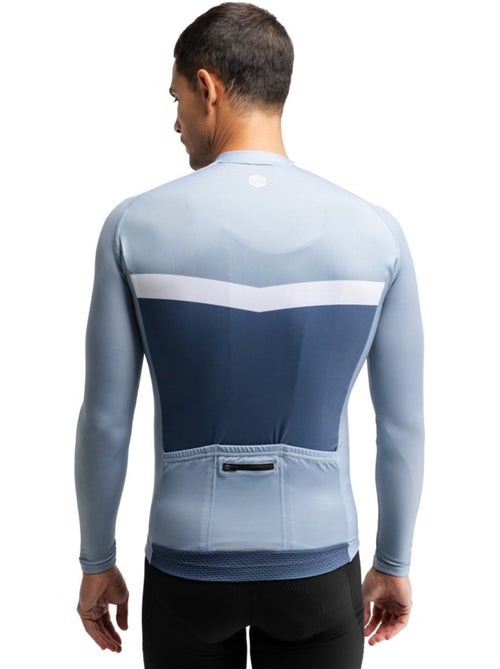 Heren wielershirt lange mouw - Kiabi