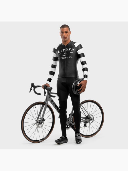Heren wielershirt lange mouw - Kiabi