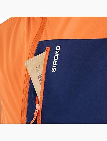 Heren winddicht trailrunning vest