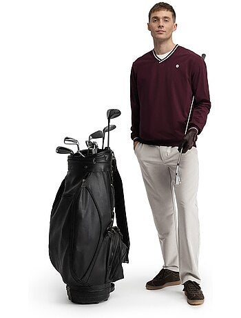 Heren winddichte golftrui