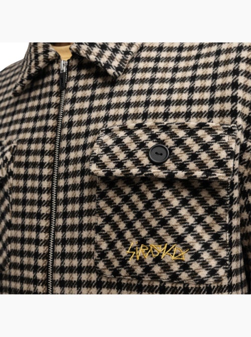 Heren wollen shacket - Kiabi