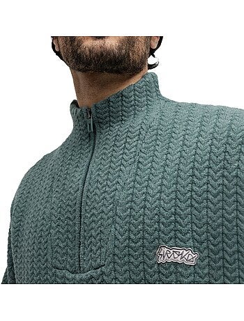 Heren ziptop-trui