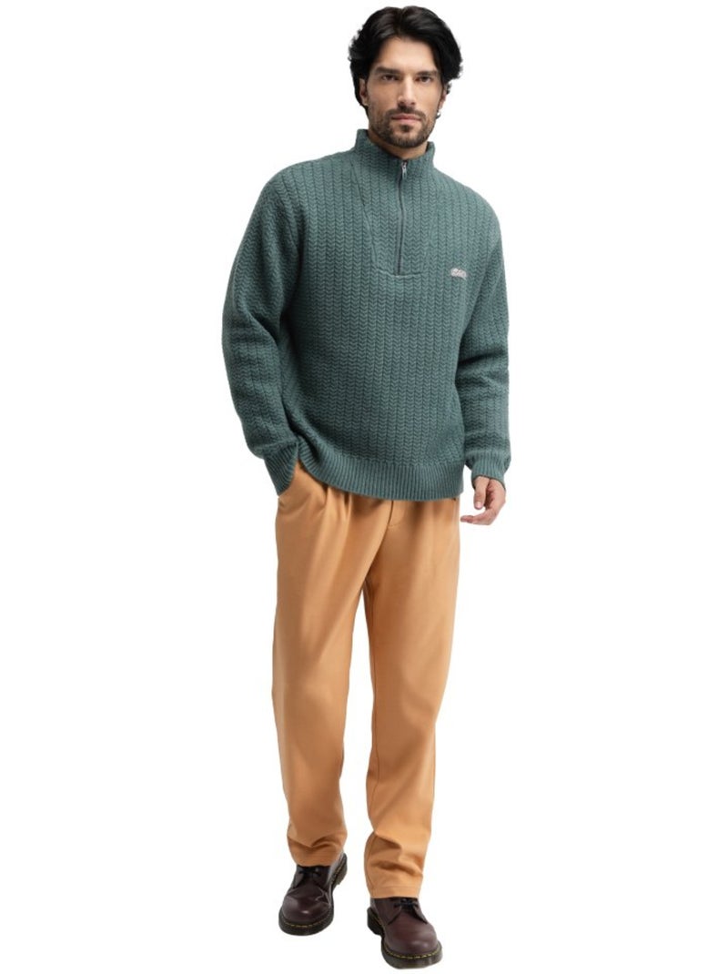 Heren ziptop-trui Blauw - Kiabi