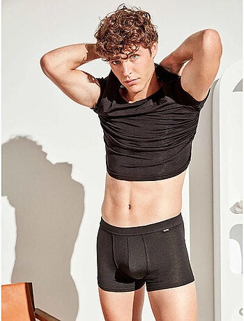 Herenboxers in stof