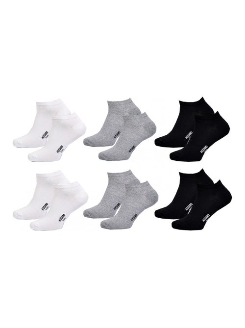 Herensokken AZZARO - Set van 6 paar - Kiabi Herensokken AZZARO - Set van 6 paar - Kiabi