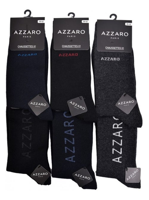 Herensokken AZZARO - Set van 6 paar - Kiabi Herensokken AZZARO - Set van 6 paar - Kiabi
