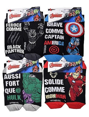 Herensokken Licentie Set van 12 paar Avengers
